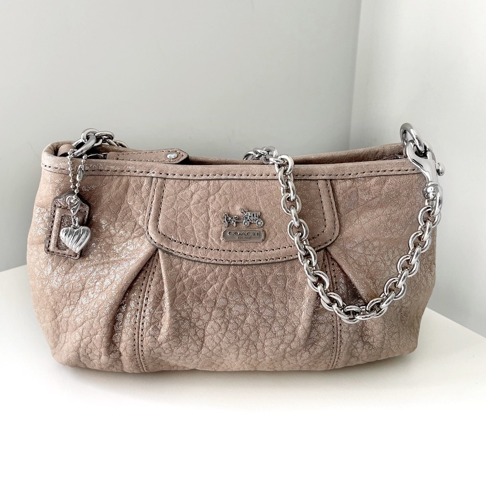 Coach Metallic Madison Large Wristlet Bag Y2K